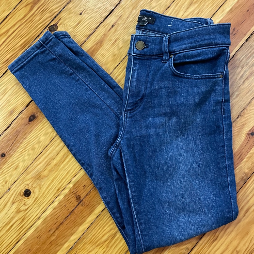 Straight leg jeans